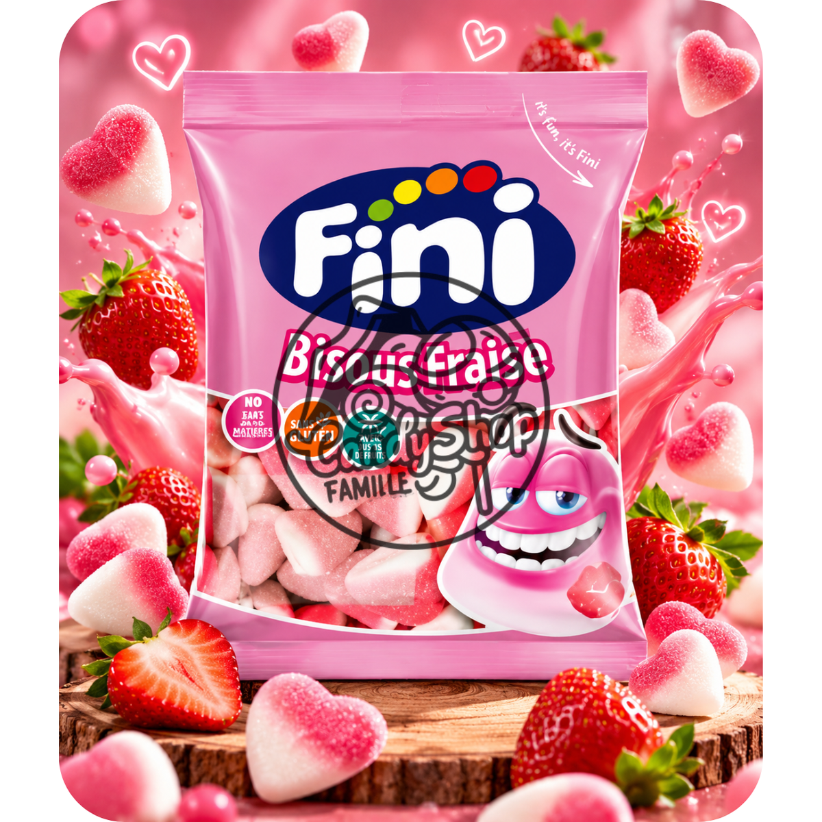 完成品小袋 90g ストロベリーキス