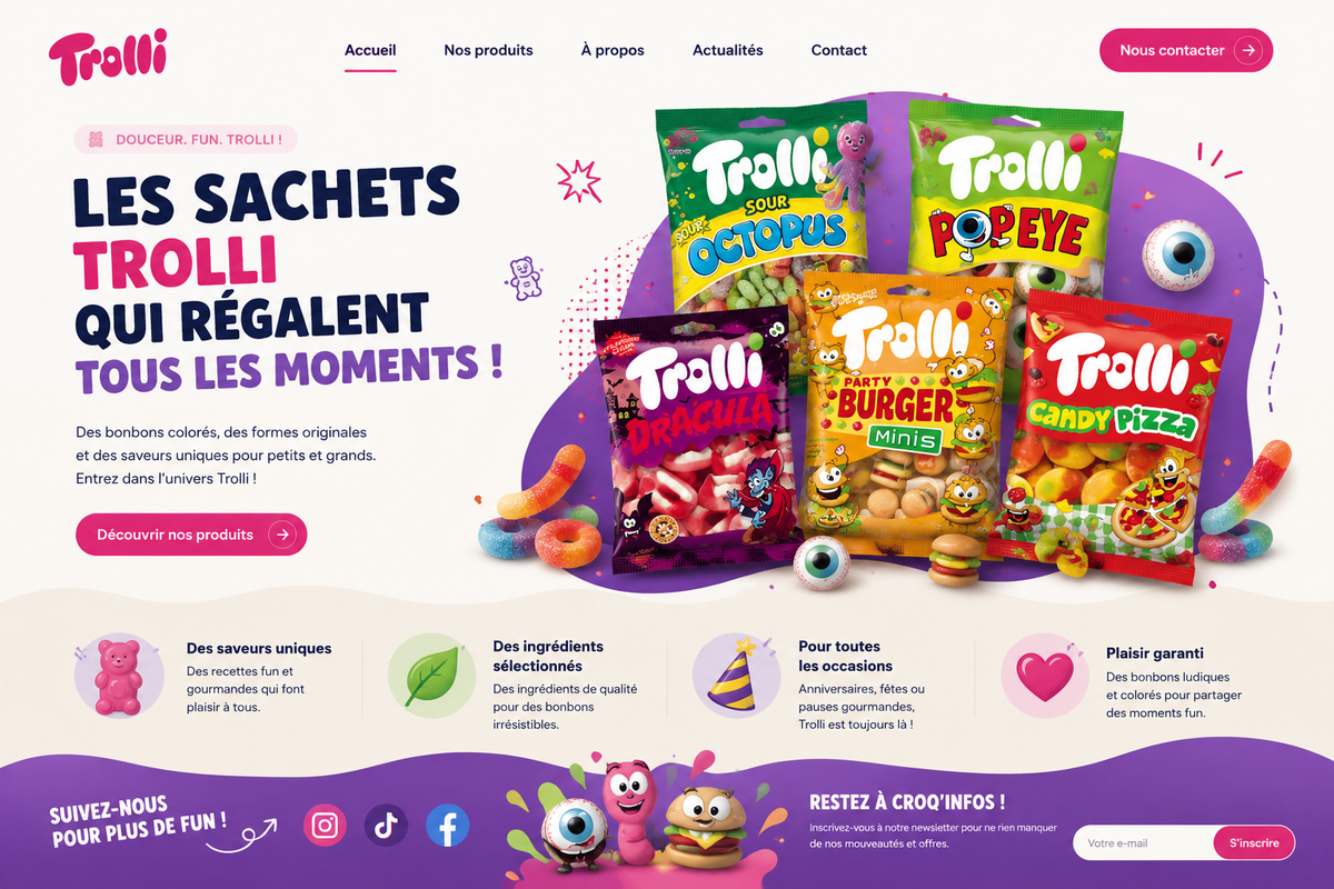 LES SACHETS TROLLI