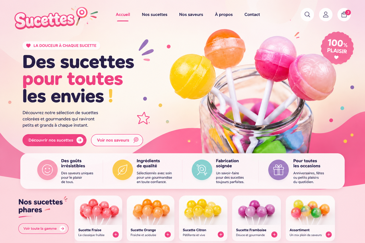 DES SUCETTES