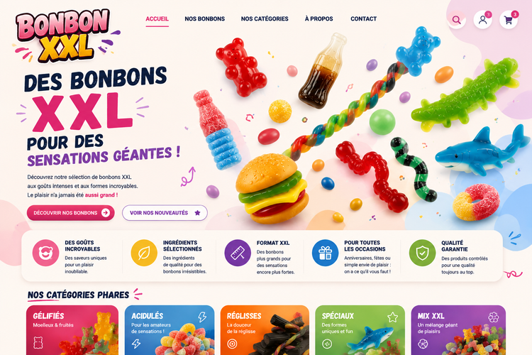 VOS BONBONS XXL