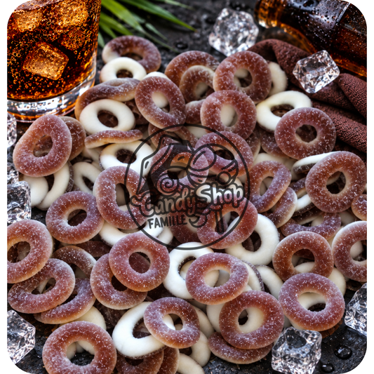 Anneaux sucré cola 100g